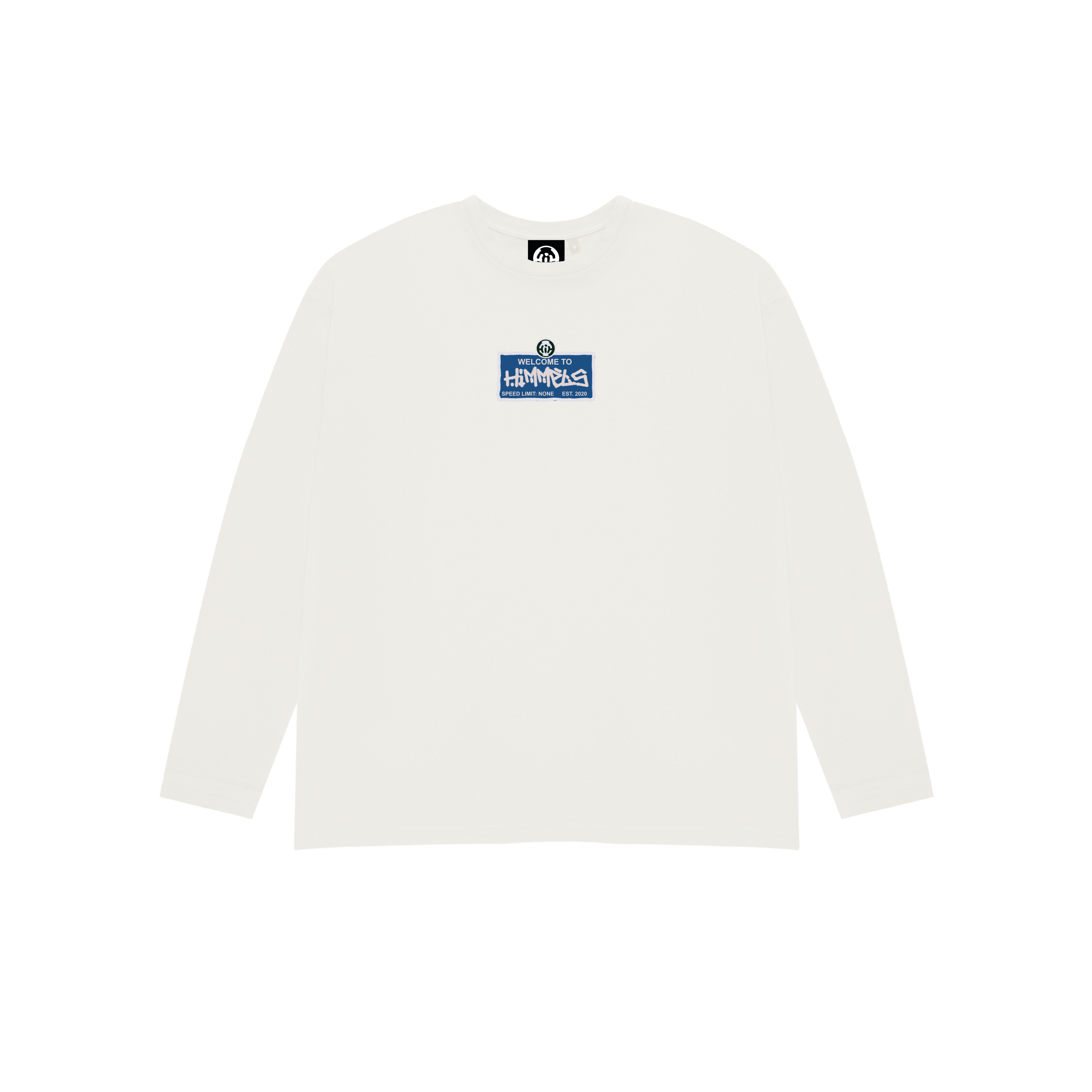 CAMISETA WB MANGA LARGA BLANCA