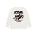 CAMISETA WB MANGA LARGA BLANCA