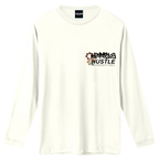 Camiseta Himmels hustle manga larga blanca