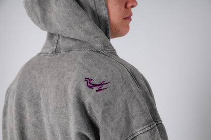 Sudadera gris basic