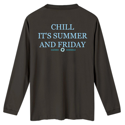 Camiseta summer manga larga gris