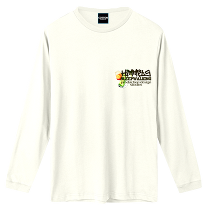 Camiseta Himmels sleepwalking manga larga blanca