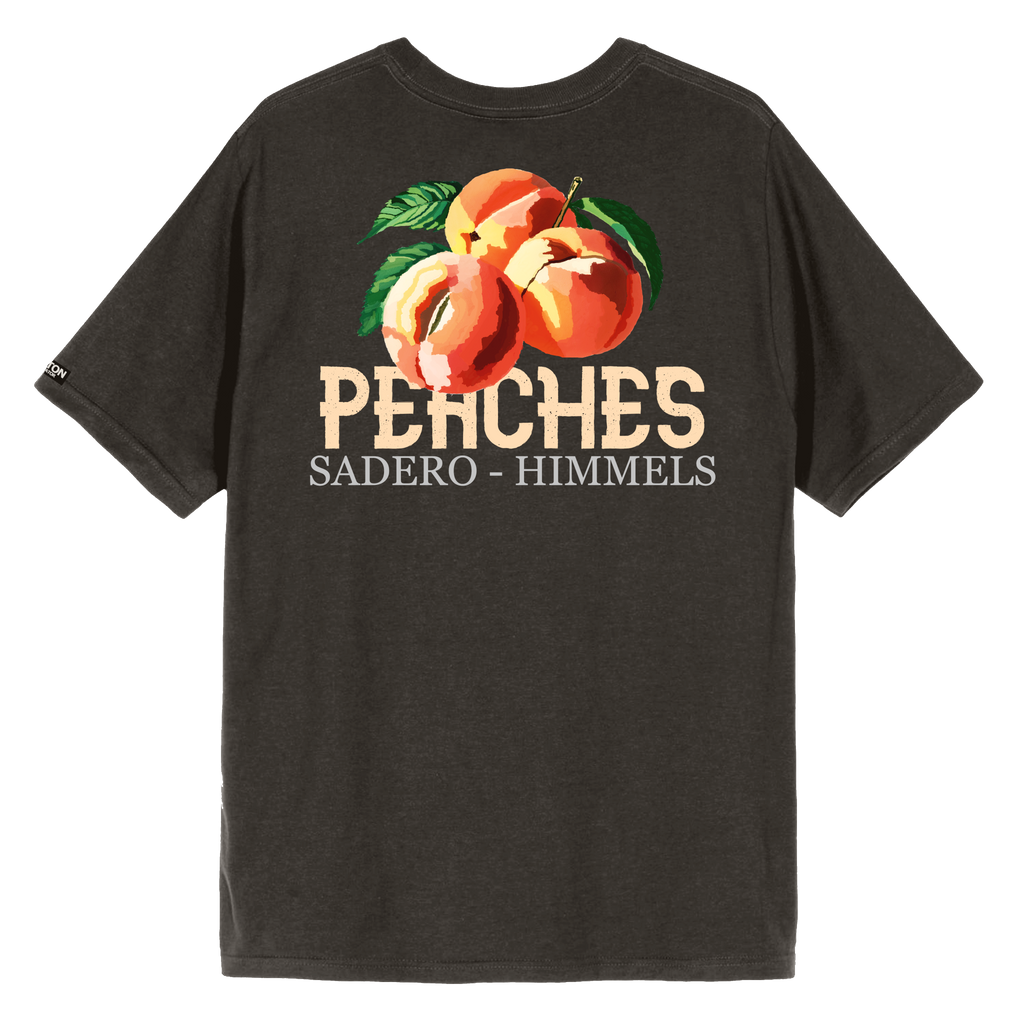 Camiseta peaches gris