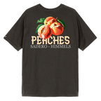 Camiseta peaches gris