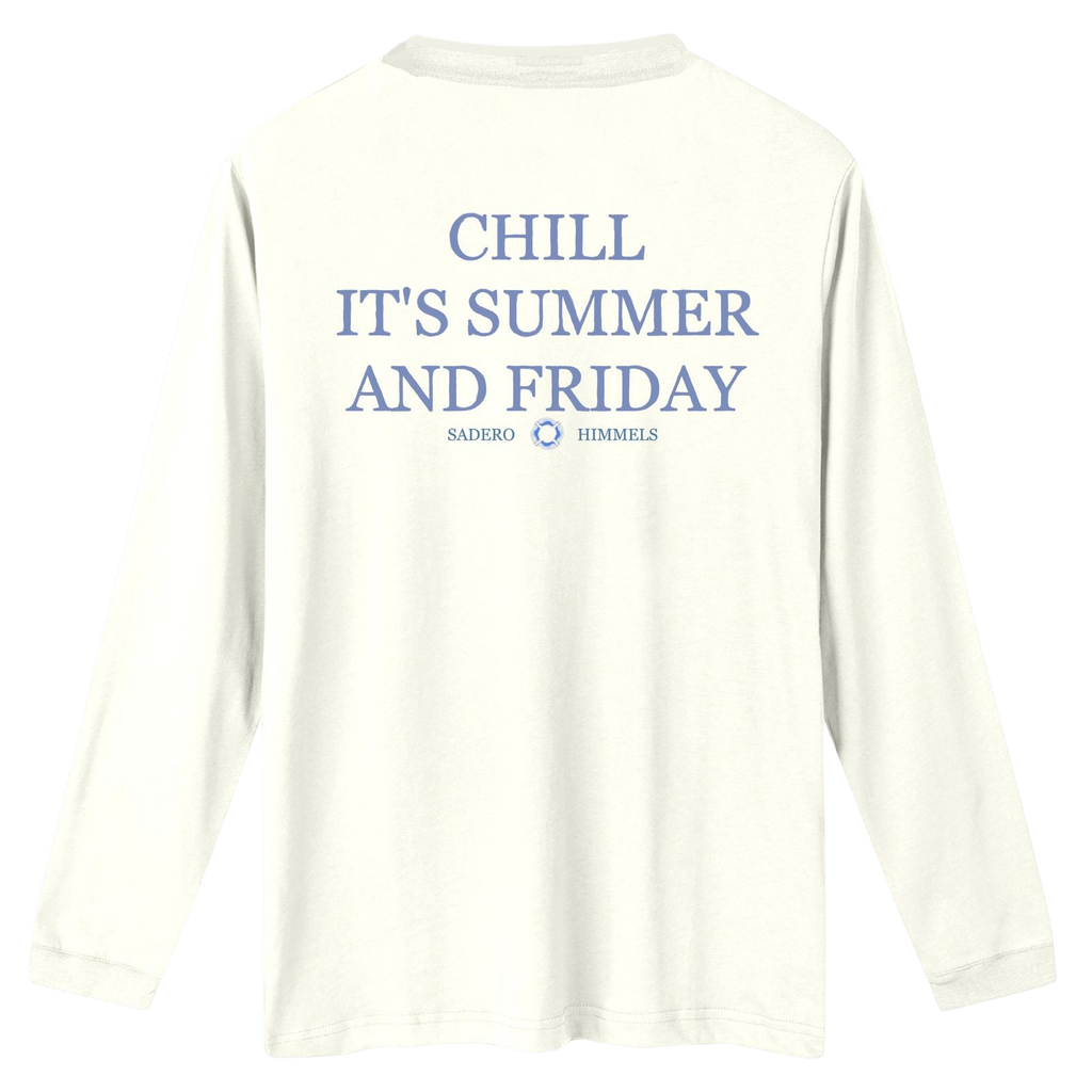 Camiseta summer manga larga blanca