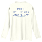 Camiseta summer manga larga blanca