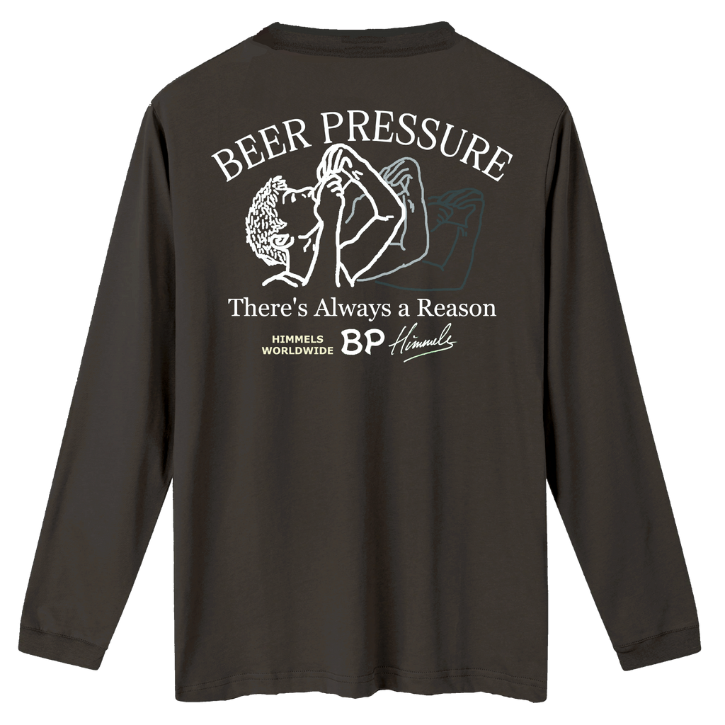 Camiseta Himmels beer manga larga gris