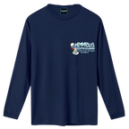 Camiseta Himmels sleepwalking manga larga azul