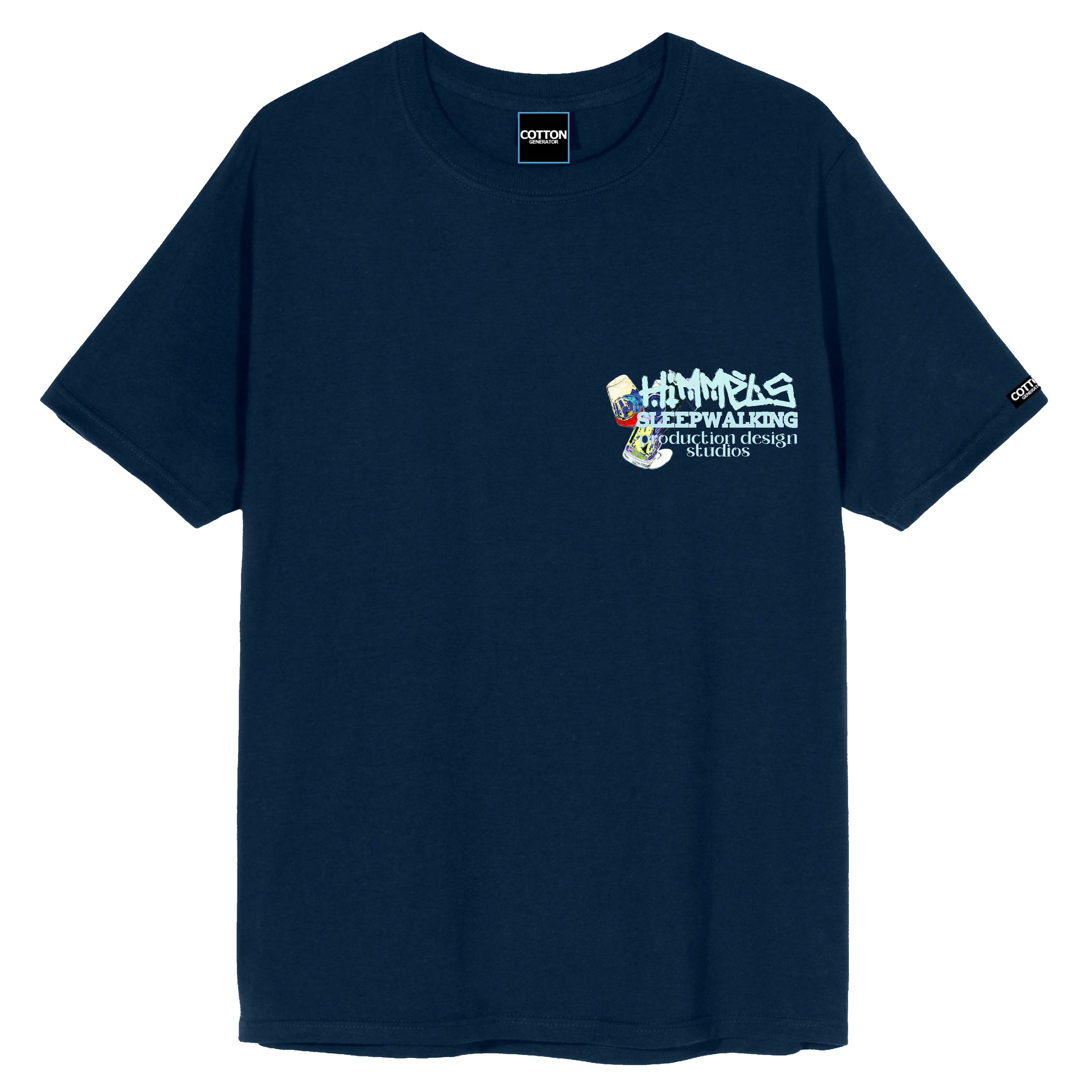 Camiseta Himmels sleepwalking azul