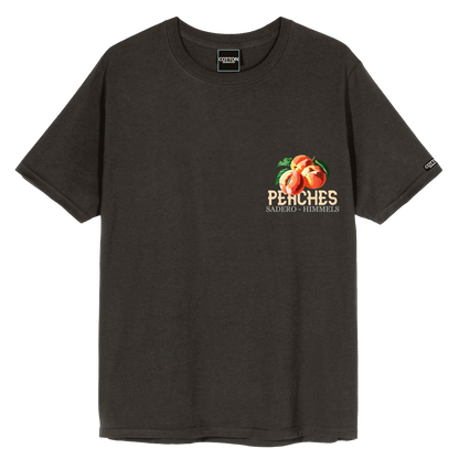 Camiseta peaches gris