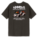 Camiseta Himmels wreckless behavour gris