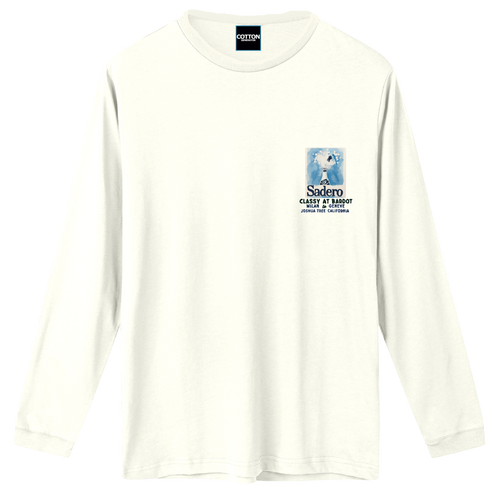 Camiseta bardot manga larga blanca