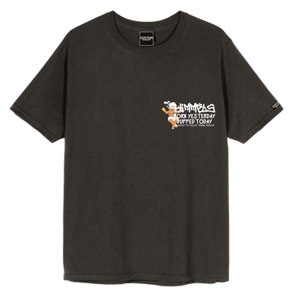 Camiseta Himmels born yesterday gris