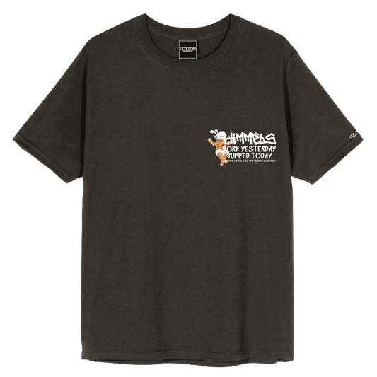 Camiseta Himmels born yesterday gris