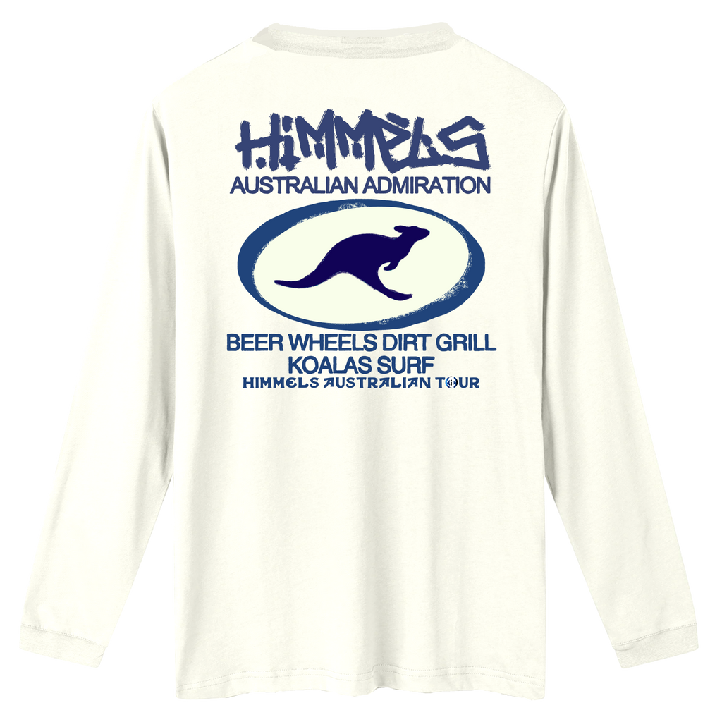 Camiseta Himmels australian manga larga blanca