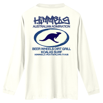 Camiseta Himmels australian manga larga blanca