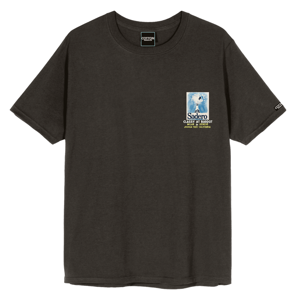 Camiseta bardot gris