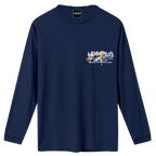 Camiseta Himmels australian manga larga azul