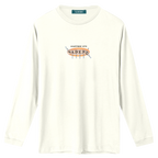 Camiseta courtside hits manga larga blanca