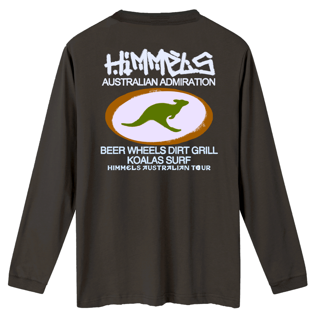 Camiseta Himmels australian manga larga gris