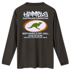 Camiseta Himmels australian manga larga gris