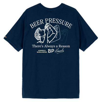 Camiseta Himmels beer pressure azul
