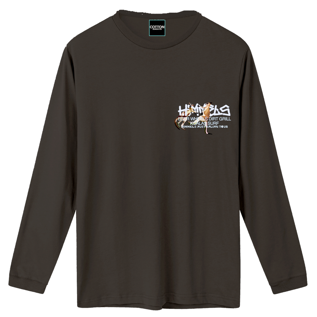 Camiseta Himmels australian manga larga gris