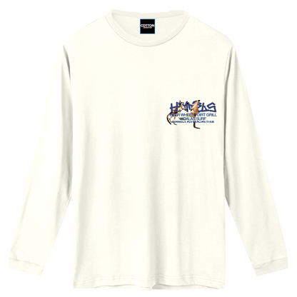Camiseta Himmels australian manga larga blanca