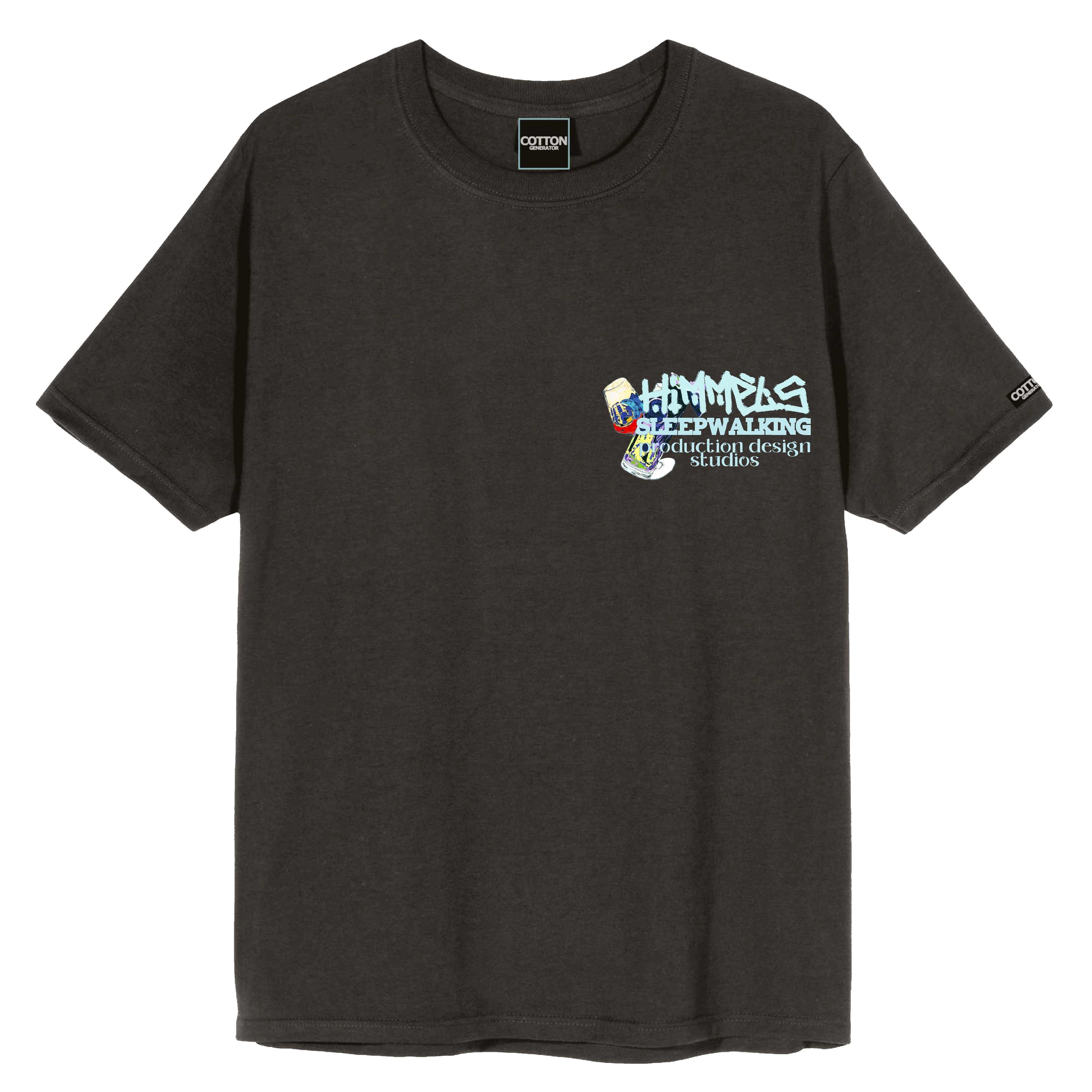 Camiseta Himmels sleepwalking gris