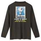 Camiseta bardot manga larga gris