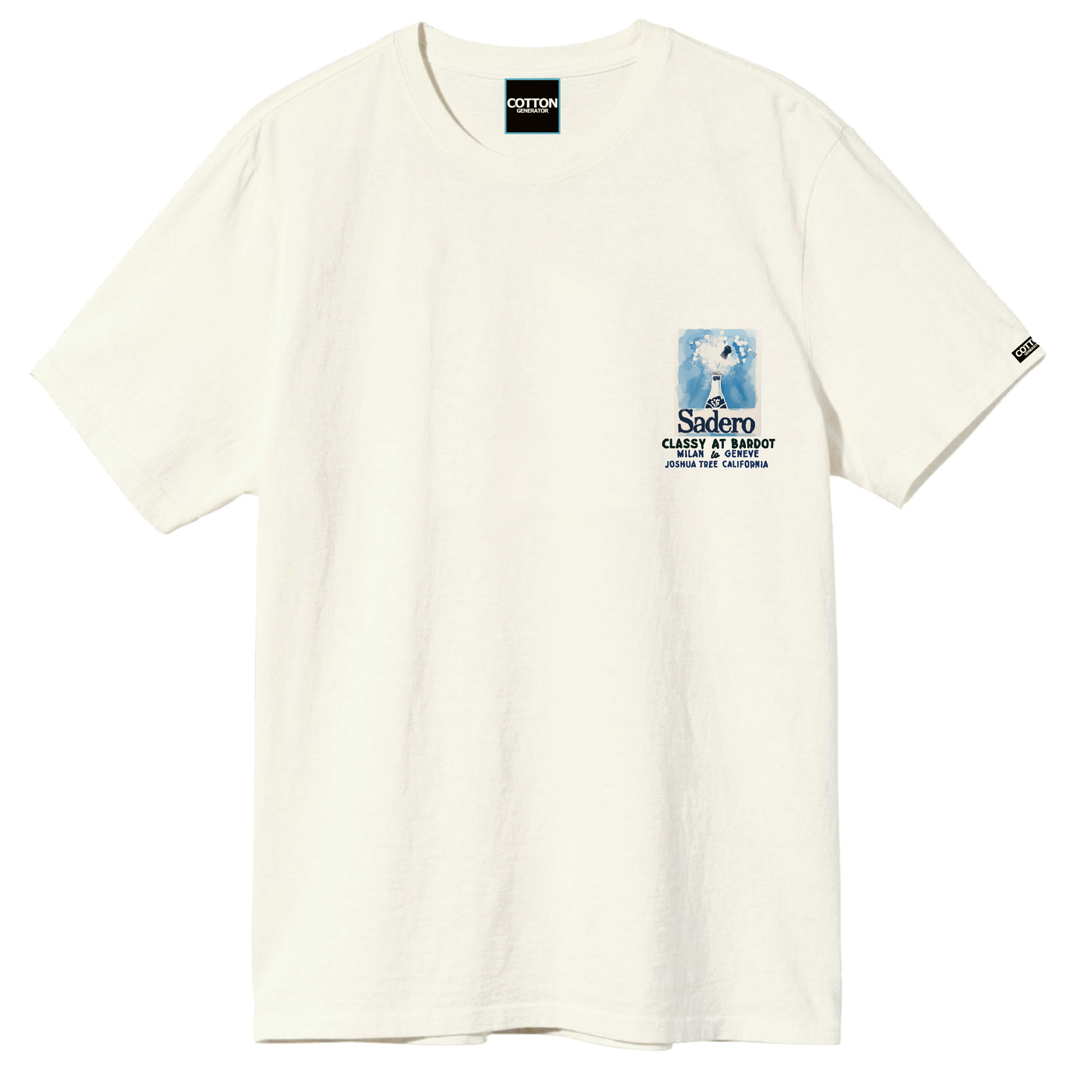 Camiseta bardot blanca