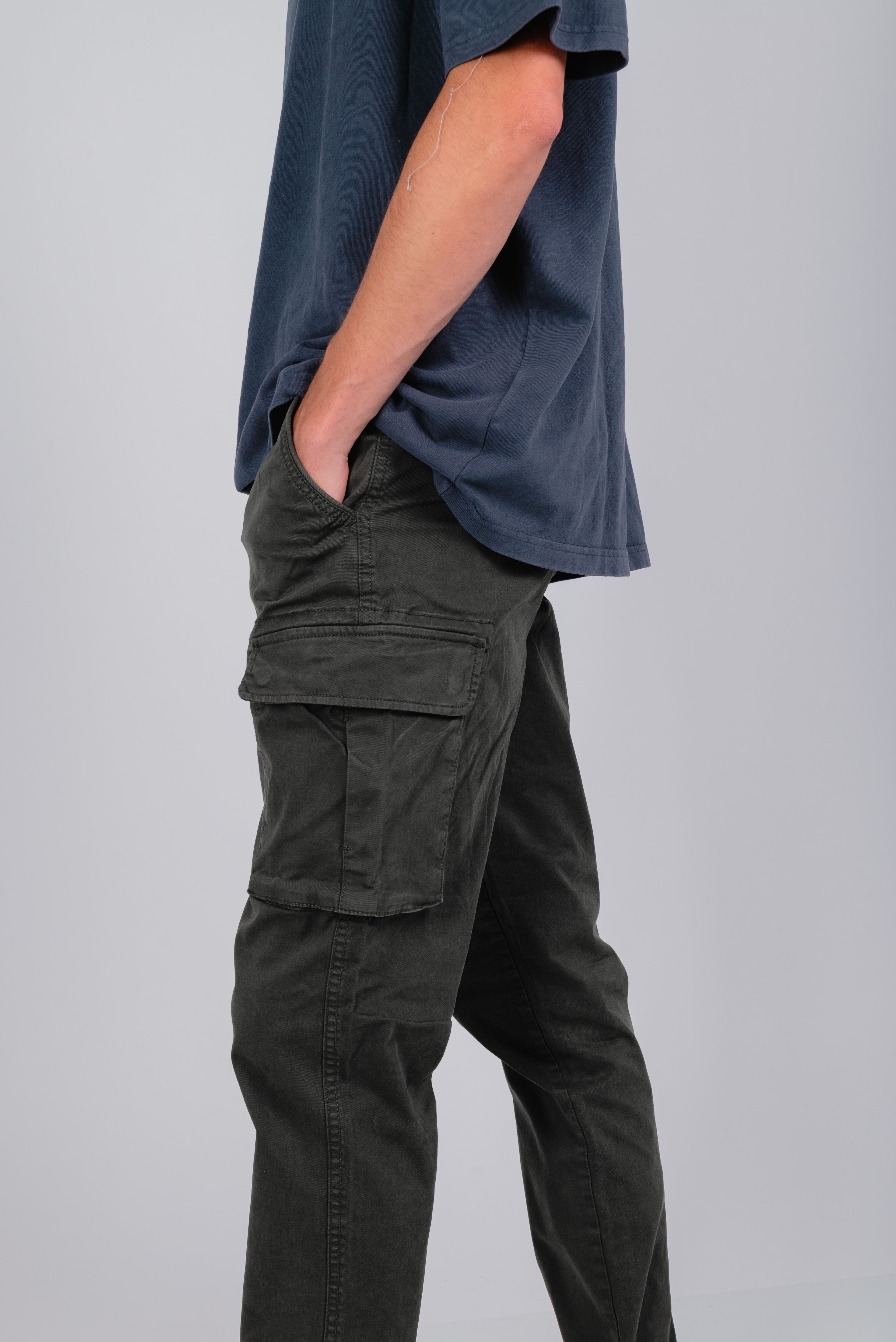 Pantalón cargo verde