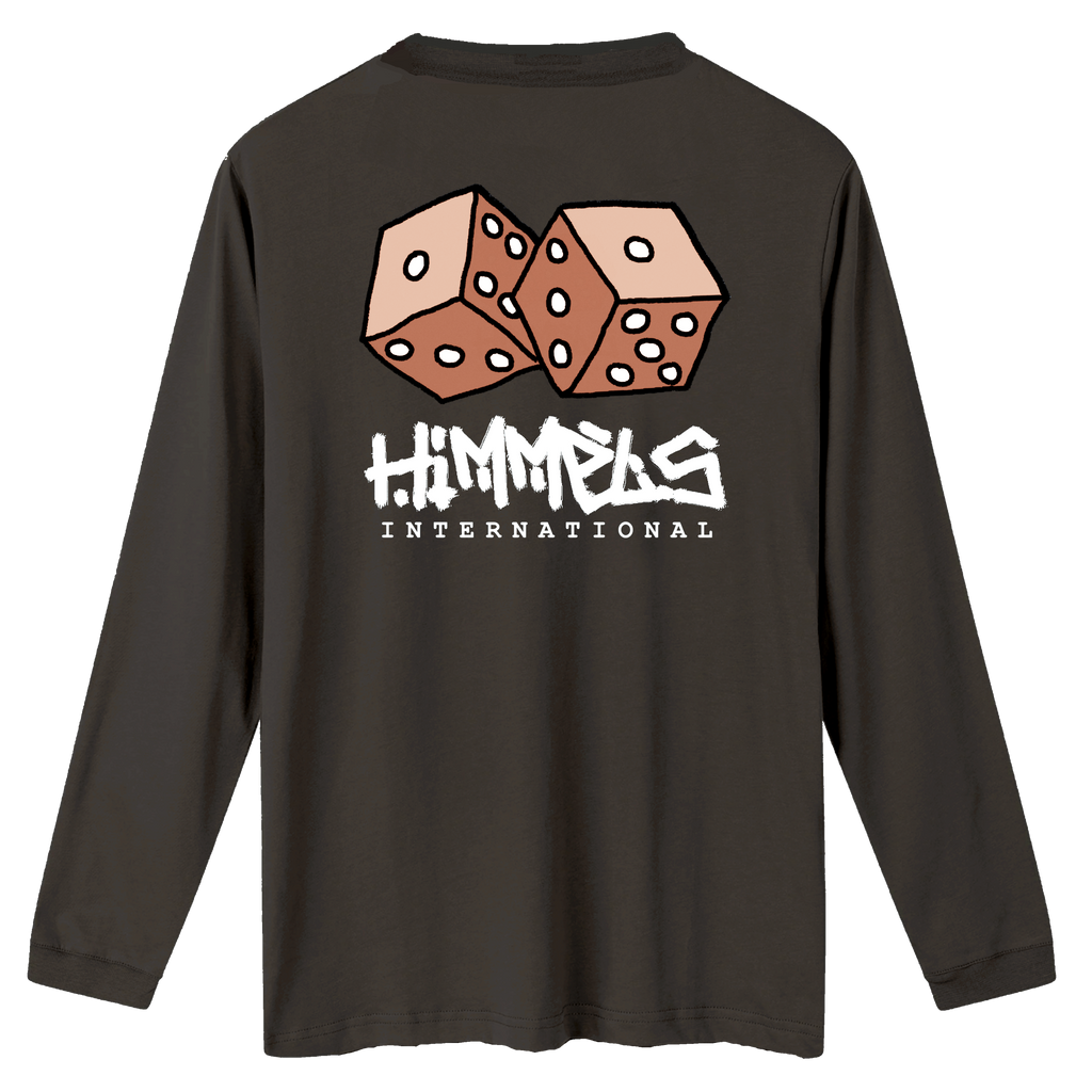 Camiseta Himmels hustle manga larga gris